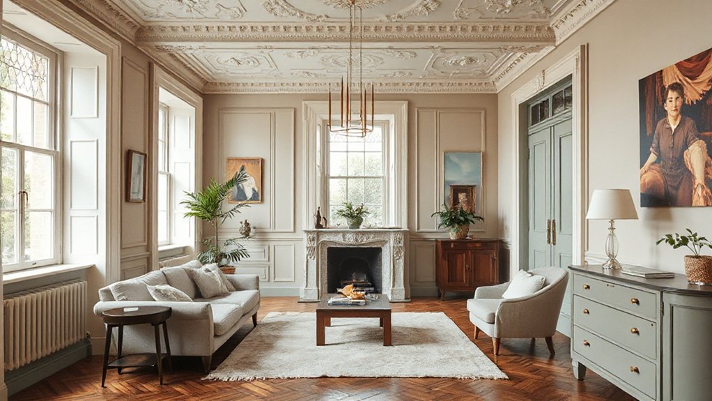 honoring victorian craftsmanship and palette