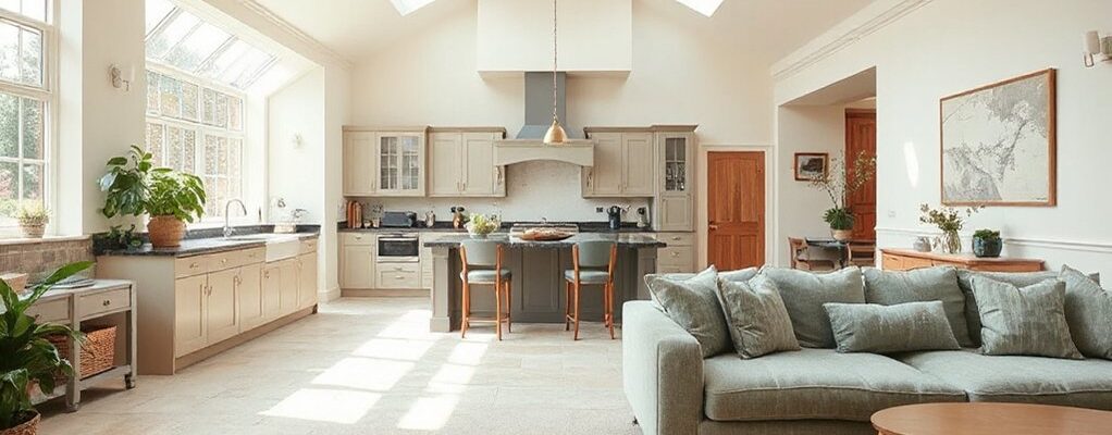 ideal open plan colour combinations