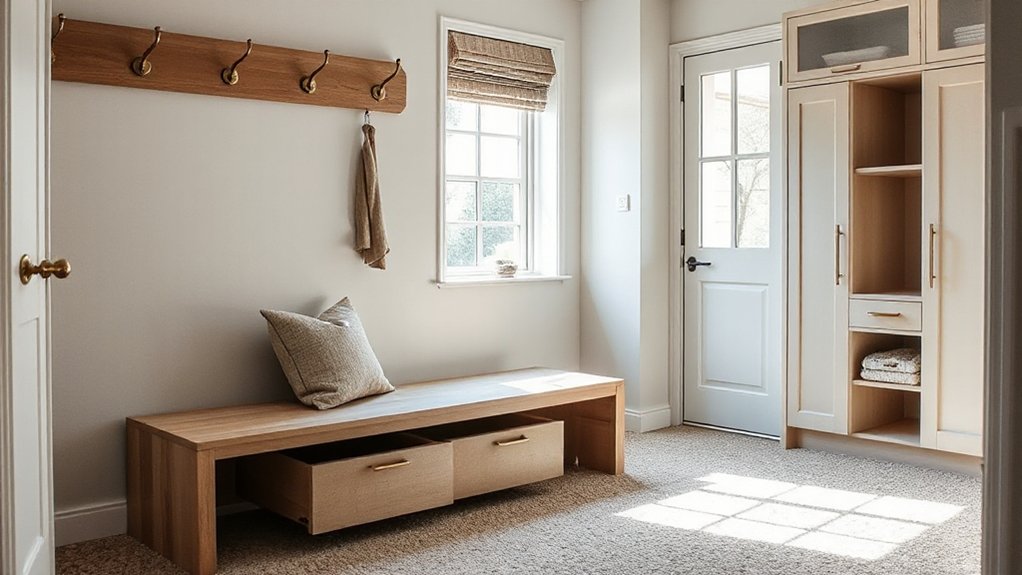 integrated storage and seating