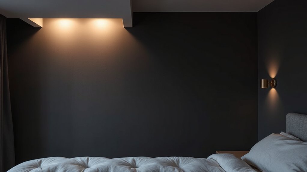 layered lighting enhances ambiance