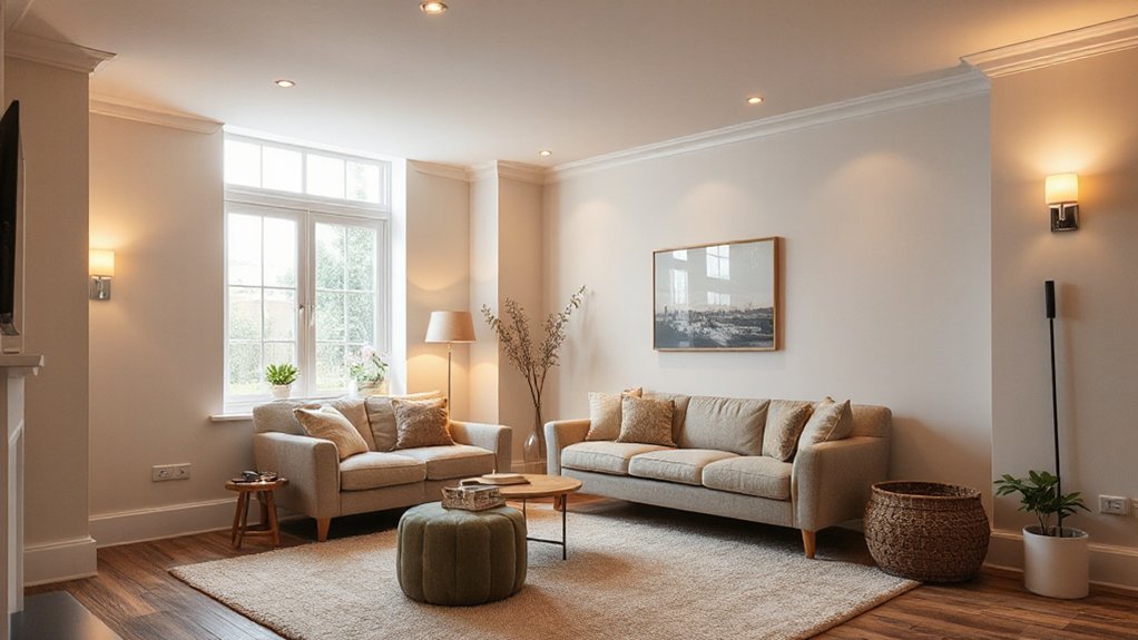 layered lighting for ambience