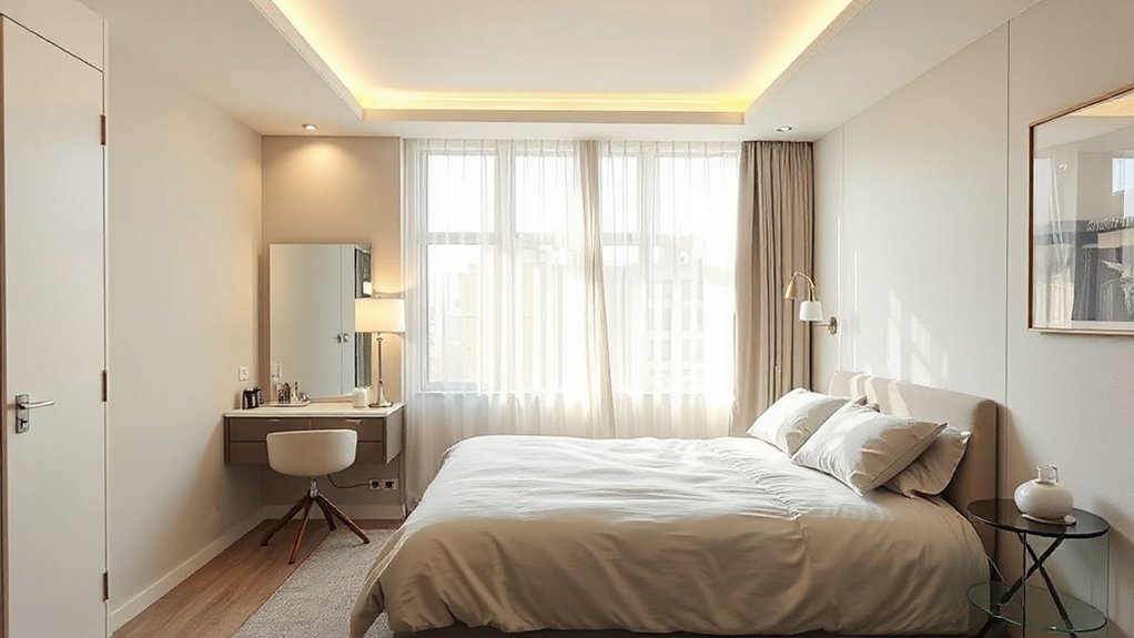 layered lighting for depth