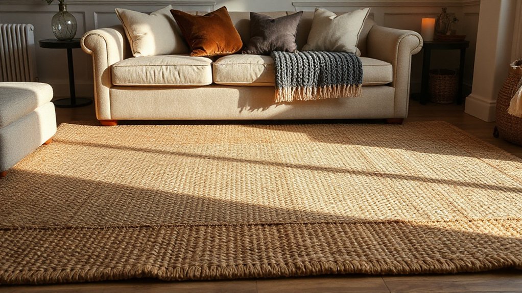 layered rug composition strategy