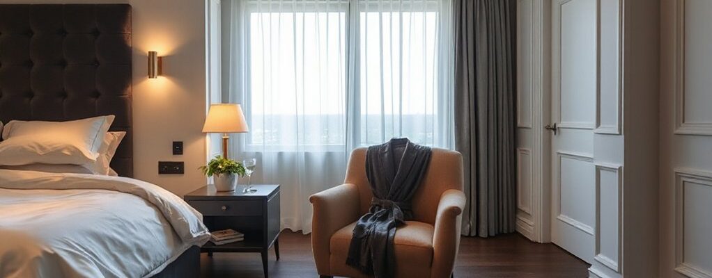 luxurious hotel bedroom design