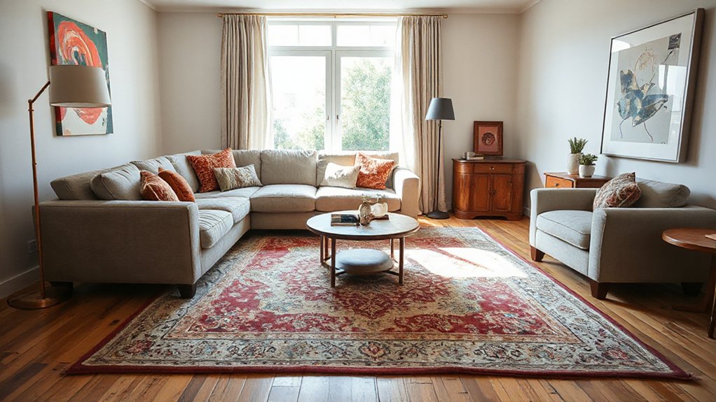 match furniture and rugs