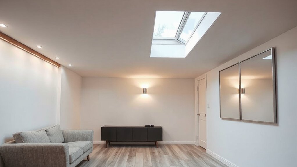 maximize light use reflective surfaces