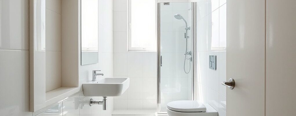 maximize small bathroom space