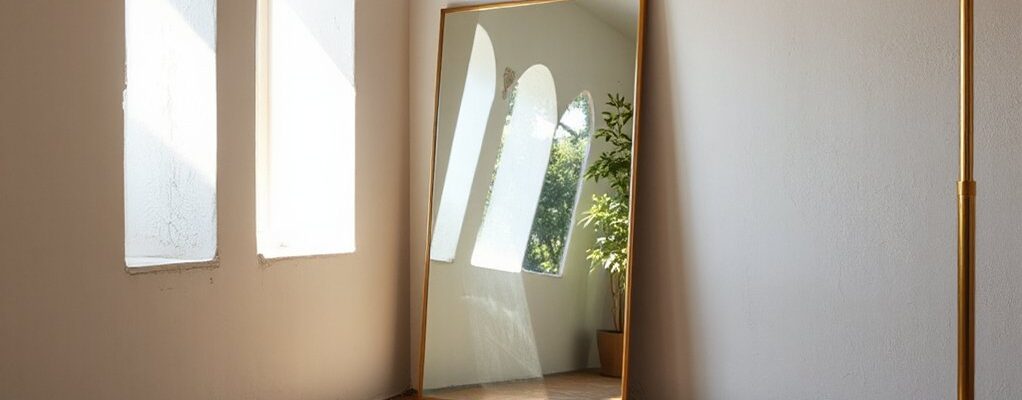 mirror placement enhances lighting