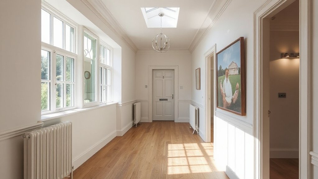 modernized historic home flow