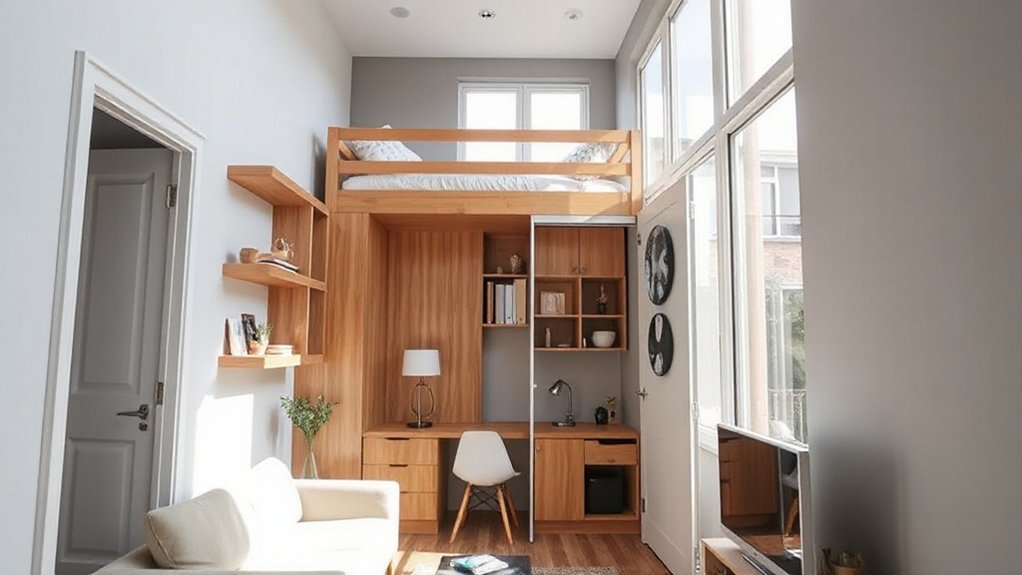 narrow home space planning