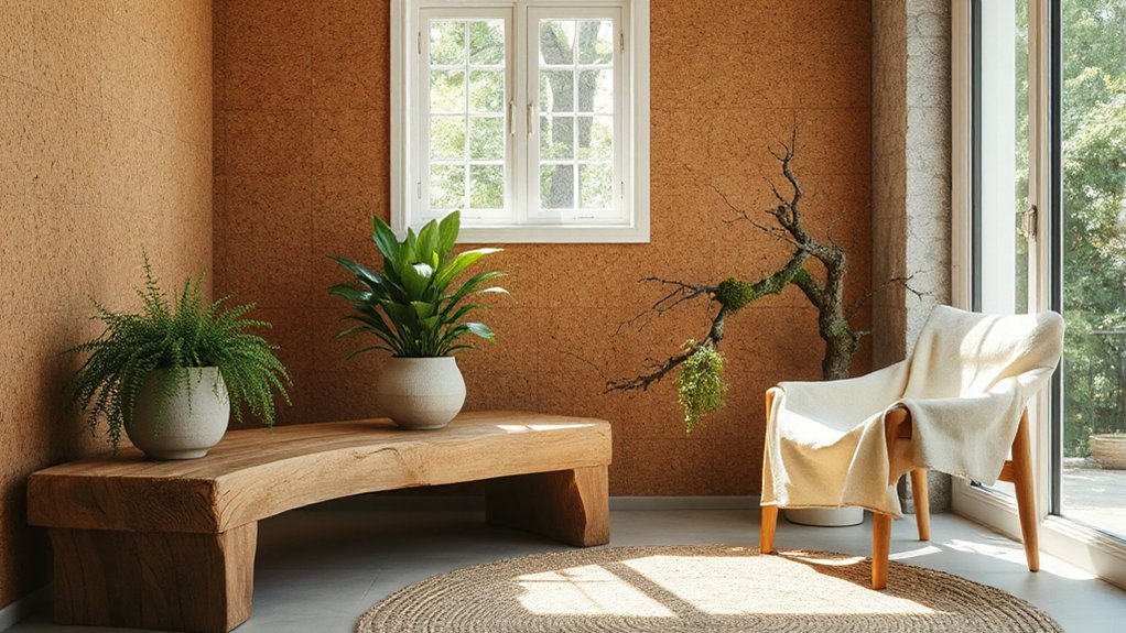 natural warm sustainable textures