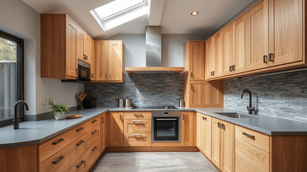 natural warmth balances bold finishes