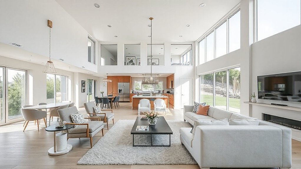 open space through simplicity