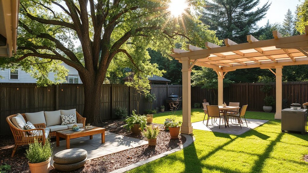 outdoor space enhancement features