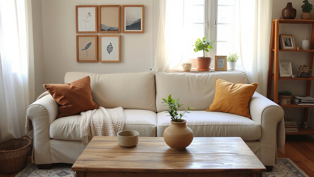 purposeful art and greenery