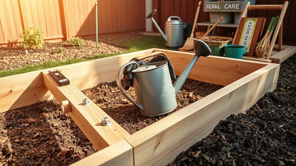 regular watering and maintenance