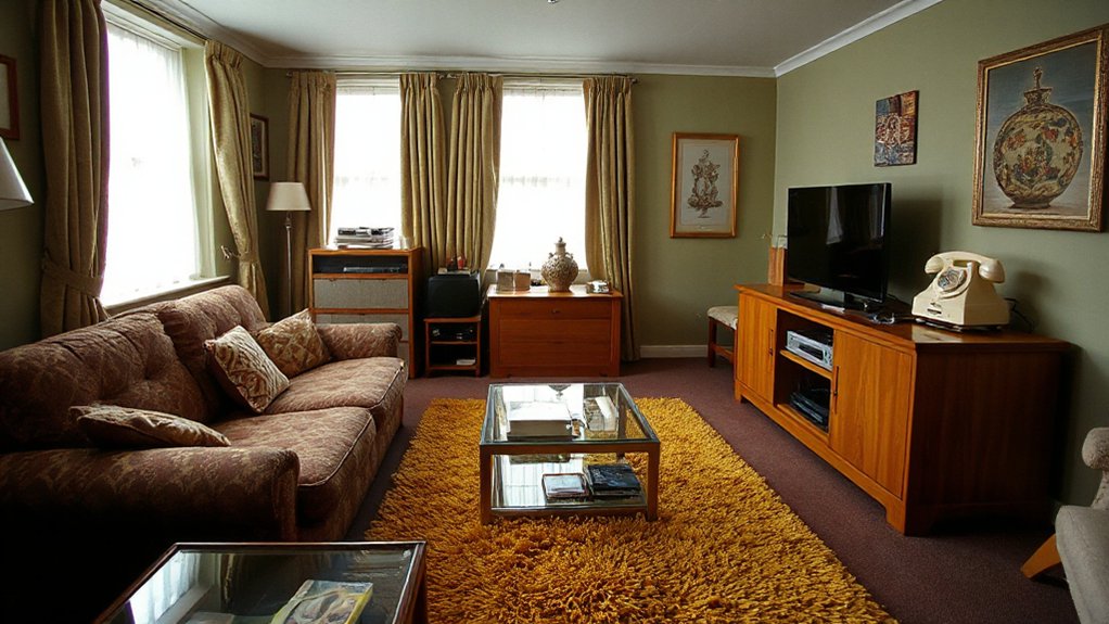 retro british interior characteristics