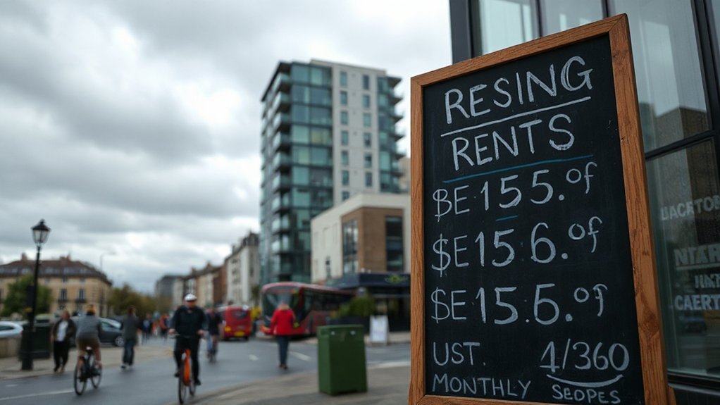 rising cardiff rental prices