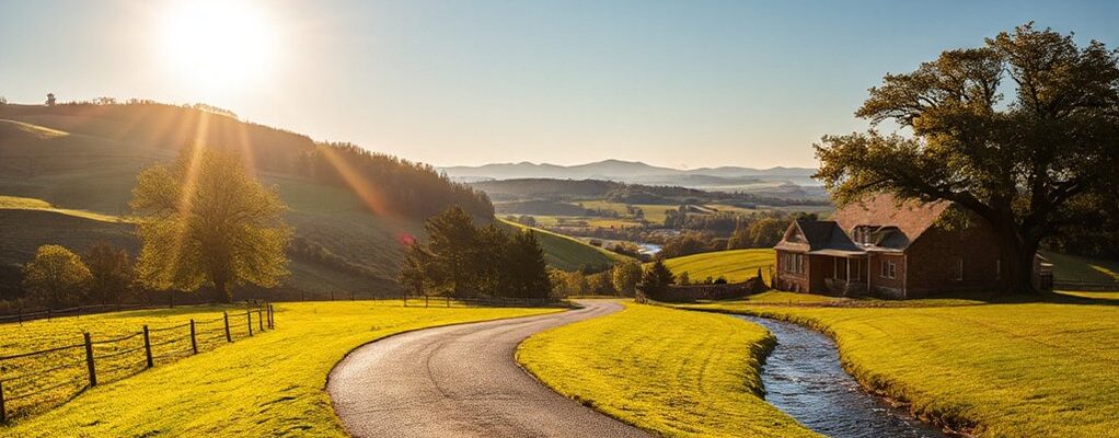 scenic rural home counties