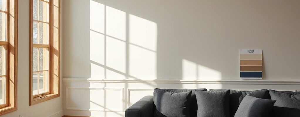 selecting north facing room paint