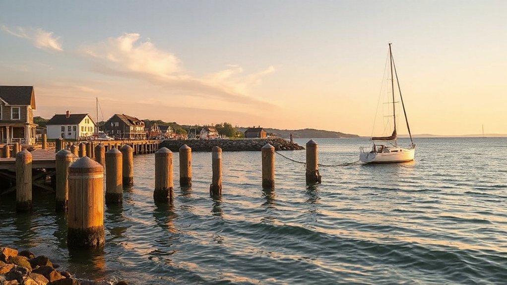 serene vs vibrant coastal life