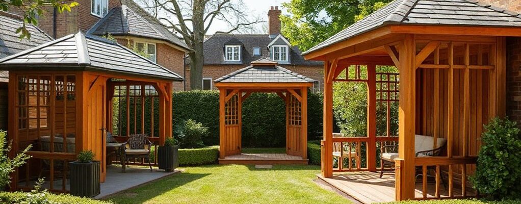 small uk garden gazebos