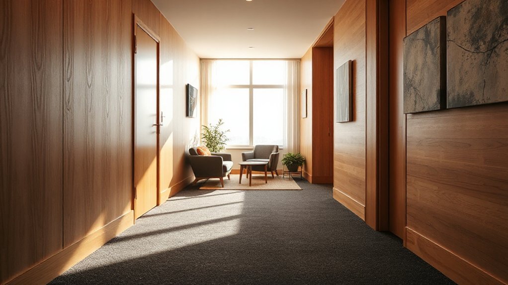 soundproofing fixture and finishes