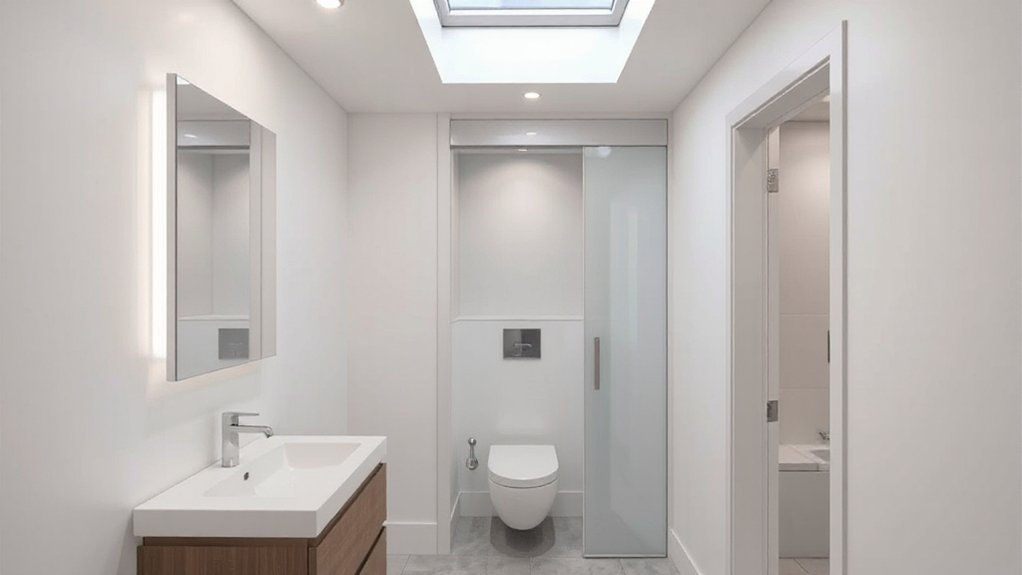 space saving seamless privacy