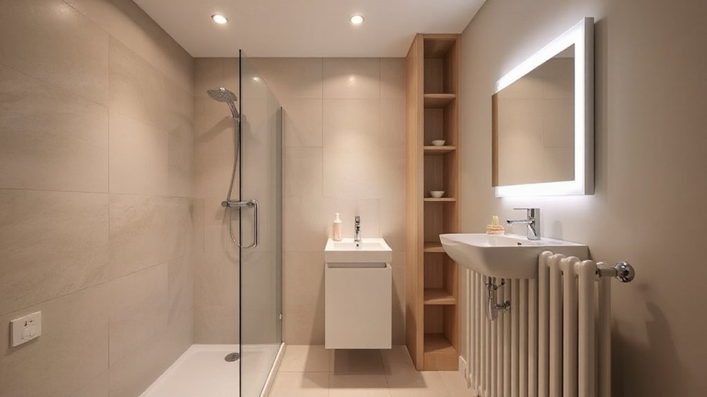 streamlined clear circulation paths