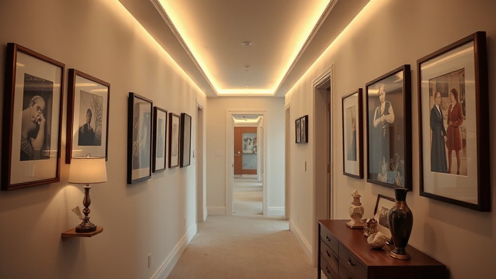 subtle decor and lighting