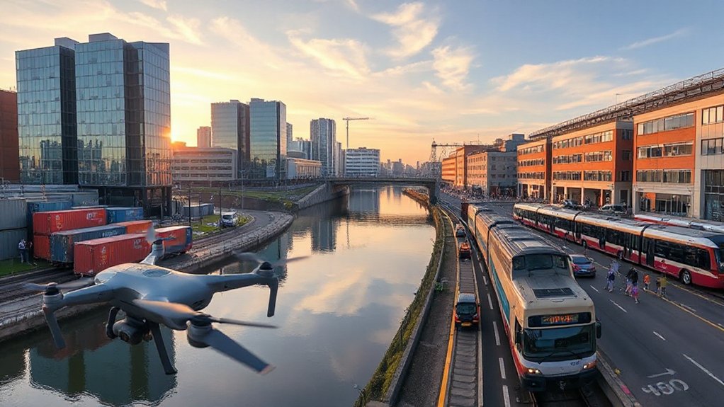 tech logistics transport hubs