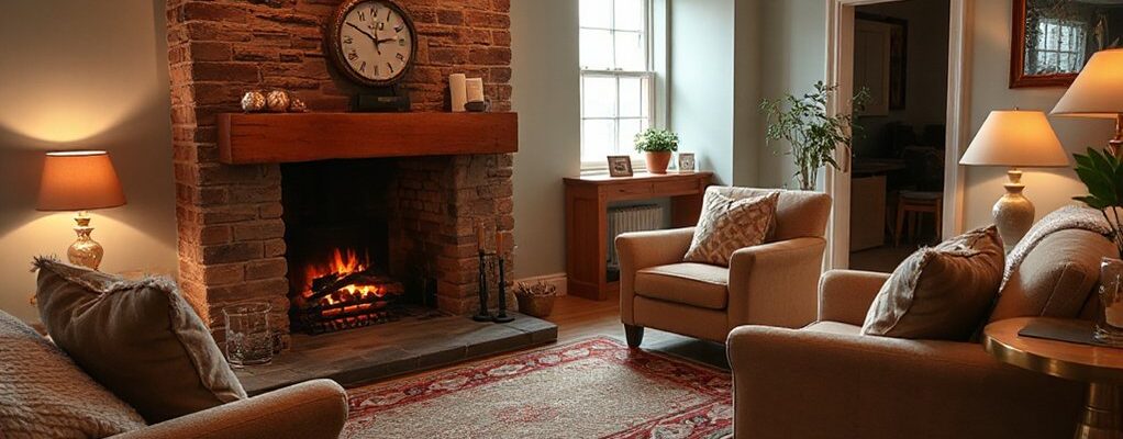 terraced house cozy decor
