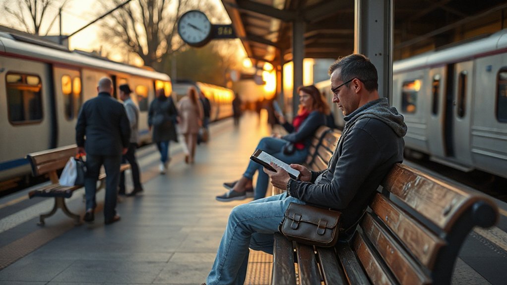timing influences reading efficiency