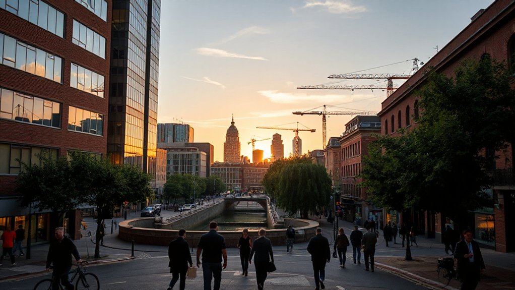 urban growth fuels diverse employment