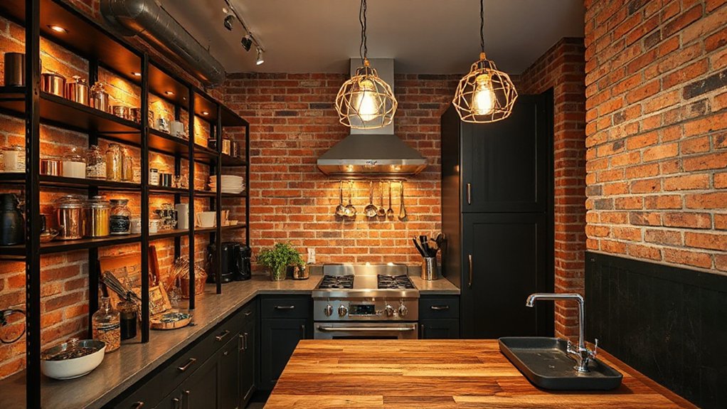 Poperty Chic Industrial Chic Kitchen Ideas for Urban Apartments - ACE Property ...