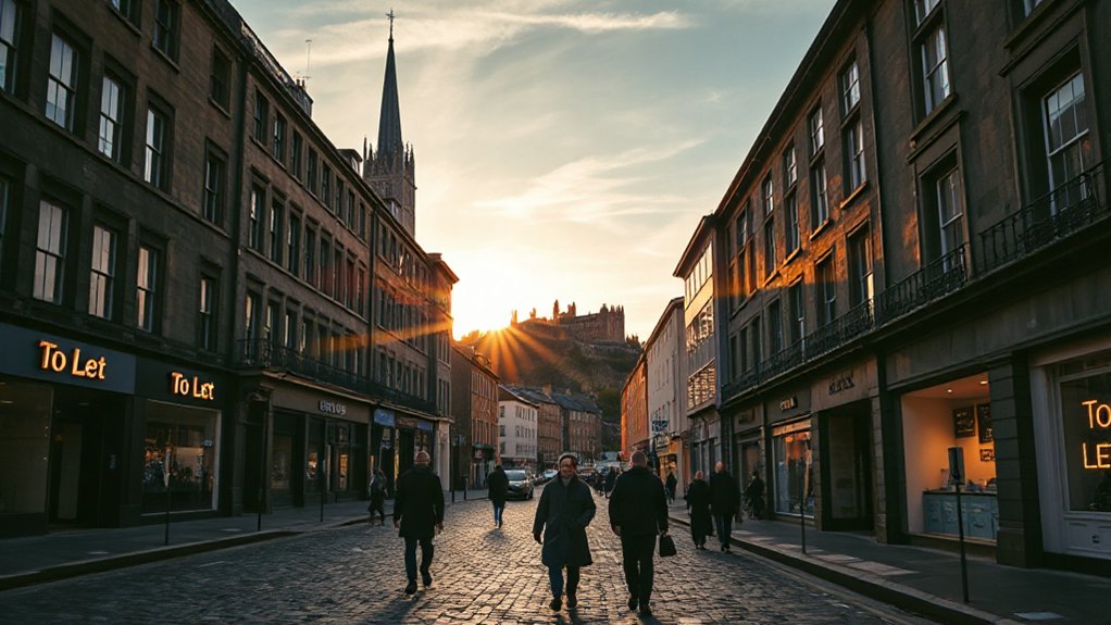 urban rents converging trends