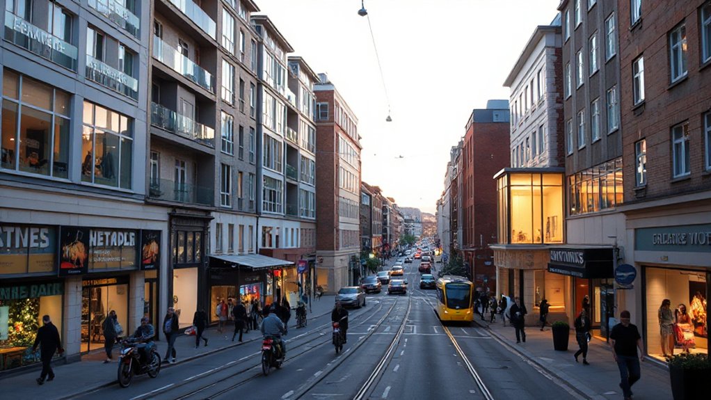 vibrant urban accessibility hubs