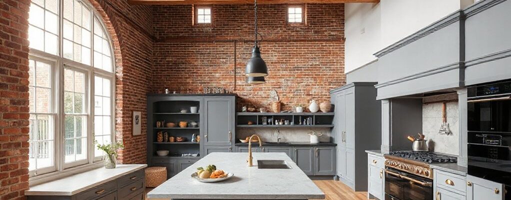 victorian terraced open kitchens